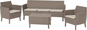 Комплект садовой мебели Keter Salemo 3 Seater Set / 253237