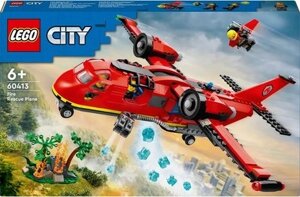 Конструктор Lego City Fire Rescue Plane 60413