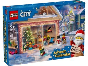 Конструктор Lego City Новогодний календарь 60436