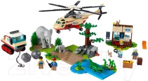 Конструктор Lego City Операция по спасению зверей 60302