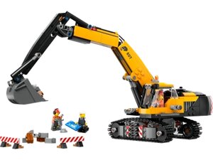 Конструктор Lego City Желтый экскаватор 60420