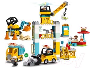 Конструктор Lego Duplo Башенный кран на стройке 10933