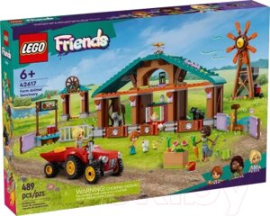 Конструктор Lego Friends Ферма для сельскохозяйственных животных / 42617