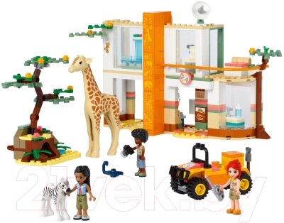 Конструктор Lego Friends Спасательная станция Мии для диких зверей 41717 от компании Товары с доставкой на дом. Top-shop. - фото 1