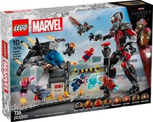 Конструктор Lego Marvel Капитан Америка: Противостояние 76314