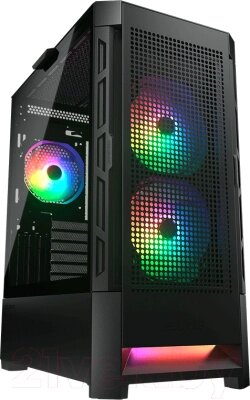 Корпус для компьютера Cougar Airface RGB / CGR-5ZD1B-AIR-RGB от компании Товары с доставкой на дом. Top-shop. - фото 1