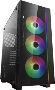 Корпус для компьютера deepcool matrexx 55 V3 ADD-RGB 3F / DP-ATX-matrexx55V3-AR-3F