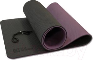 Коврик для йоги и фитнеса Original FitTools FT-YGM10-TPE-BPP