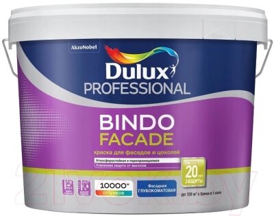 Краска Dulux Pro Bindo Facade BW от компании Товары с доставкой на дом. Top-shop. - фото 1