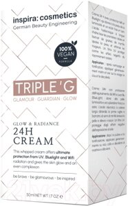 Крем для лица Inspira Glow & Radiance 24h Cream Ревитализирующий для сияния кожи