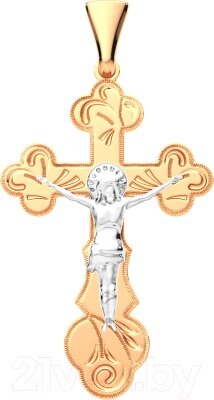 Крестик из розового золота ZORKA 410015.1.14K. B. REL