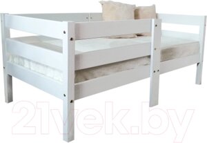 Кровать-тахта детская EcoWood Виктория 80x180 / ECO. 001.00040.80-180. W