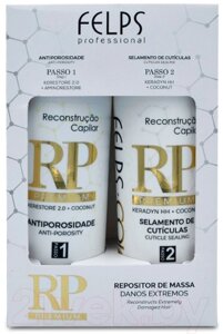 Маска для волос Felps Color RP Reconstruction Premium Kit Duo Холодное восстановление