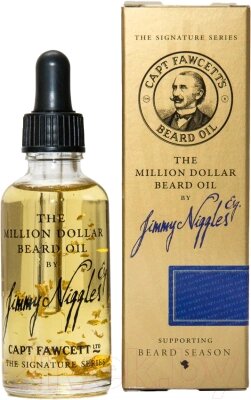 Масло для бороды Captain Fawcett Jimmy Niggles Million Dollar Beard Oil
