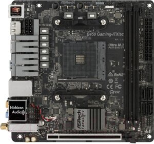 Материнская плата AsRock Fatal1ty B450 Gaming-ITX/ac