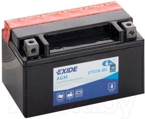 Мотоаккумулятор Exide ETX7A-BS