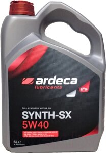 Моторное масло Ardeca Synth-SX 5W40 / P01161-ARD005