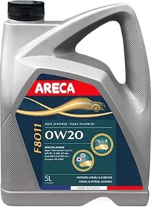 Моторное масло Areca F8011 0W20 / 050001