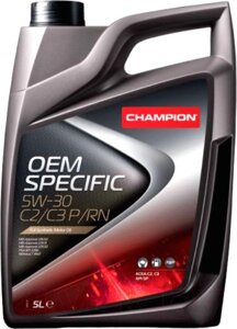 Моторное масло Champion OEM Specific 5W30 C2/C3 P/RN / 1052563
