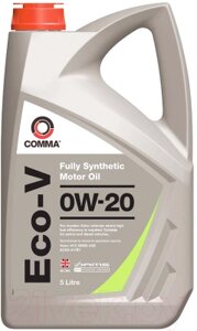 Моторное масло Comma Eco-V 0W20 / ECOV5L
