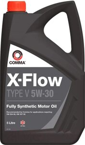 Моторное масло Comma X-Flow Type V 5W30 / XFV5L