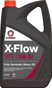 Моторное масло Comma X-Flow Type Z 5W30 / XFZ5L