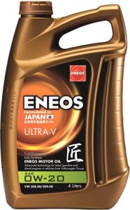 Моторное масло Eneos Ultra-V 0W20 / EU0024301N