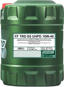 Моторное масло fanfaro TRD E6 UHPD 10W40 CK-4/CJ-4 / FF6107-20