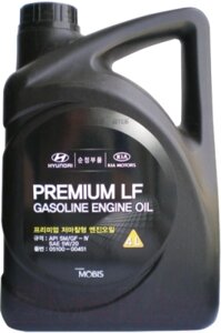 Моторное масло Hyundai/KIA Premium LF Gasoline 5W20 / 0510000451