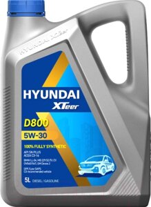 Моторное масло Hyundai XTeer D800 5W30 / 1051222