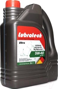 Моторное масло Lubratech Ultra 5W40