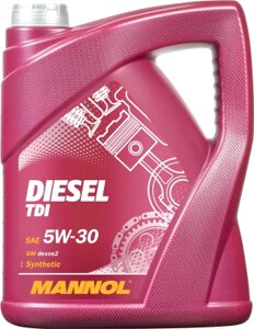 Моторное масло Mannol Diesel TDI 5W30 SN/CH-4 / MN7909-5