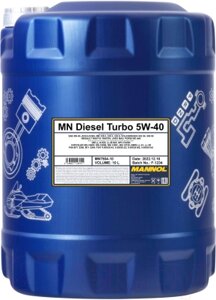 Моторное масло Mannol Diesel Turbo 5W40 CI-4/SN / MN7904-10