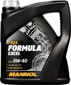 Моторное масло Mannol Formula Excel 5W40 SN / MN7923-5