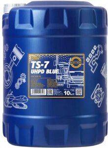 Моторное масло Mannol TS-7 Blue 7107 10W40 CK-4 E6 / MN7107-10