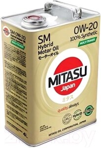 Моторное масло Mitasu 0W20 / MJ-M02-4