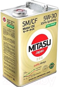 Моторное масло Mitasu Moly-Trimer SM 5W30 / MJ-M11-4