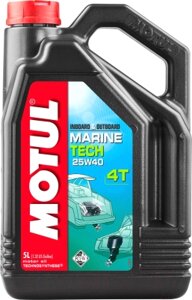 Моторное масло Motul Tech 4T SAE 25W40