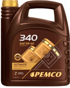 Моторное масло Pemco iDrive 340 5W40 SN/CH-4 / PM0340-5
