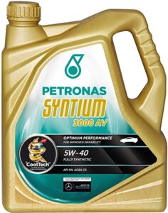 Моторное масло Petronas Syntium 3000 AV 5W40 70179M12EU/18285019