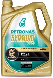 Моторное масло Petronas Syntium Syntium 7000 0W16 / 70125M12EU