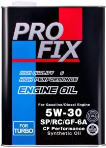 Моторное масло Profix Engine Oil 5W30 SP/GF-6 / SP5W30C