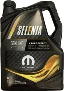 Моторное масло Selenia Mopar K Pure Energy 5W40 / 70026MF2EU