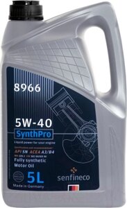 Моторное масло Senfineco SynthPro 5W40 SN A3/B4 / 8966