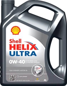 Моторное масло Shell Helix Ultra 0W40