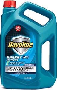Моторное масло Texaco Havoline Energy MS 5W30 / 801735MHE