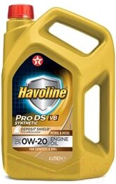 Моторное масло Texaco Havoline ProDS VB 0W20 / 804331MHE