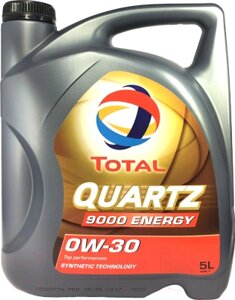 Моторное масло Total Quartz 9000 Energy 0W30 / 151522
