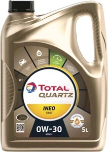 Моторное масло Total Quartz Ineo First 0W30 / 183106 / 213833