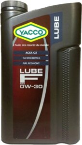 Моторное масло Yacco Lube F 0W30